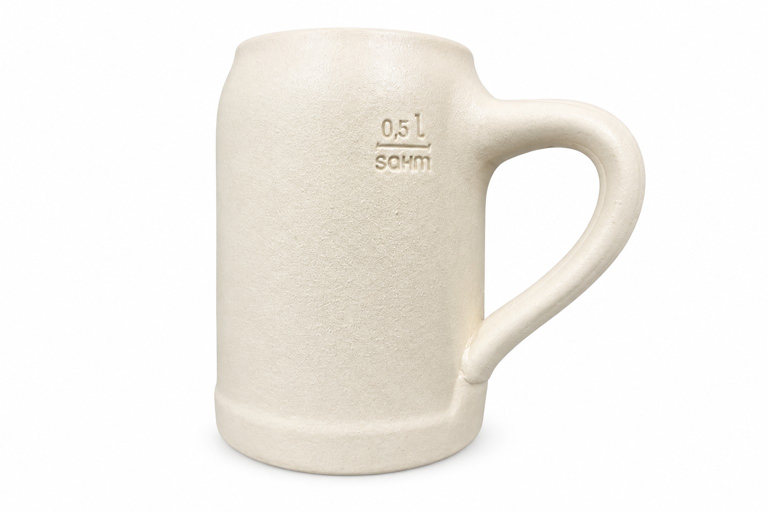 Classic Oktoberfest Debossed Ceramic Beer Stein Mug (500ml / 17oz) - Image 5